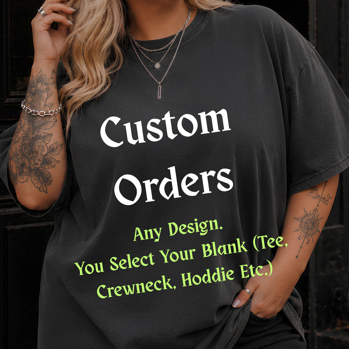 Step 2: Purchase Your Tees, Tanks, Seatshirts, and More
