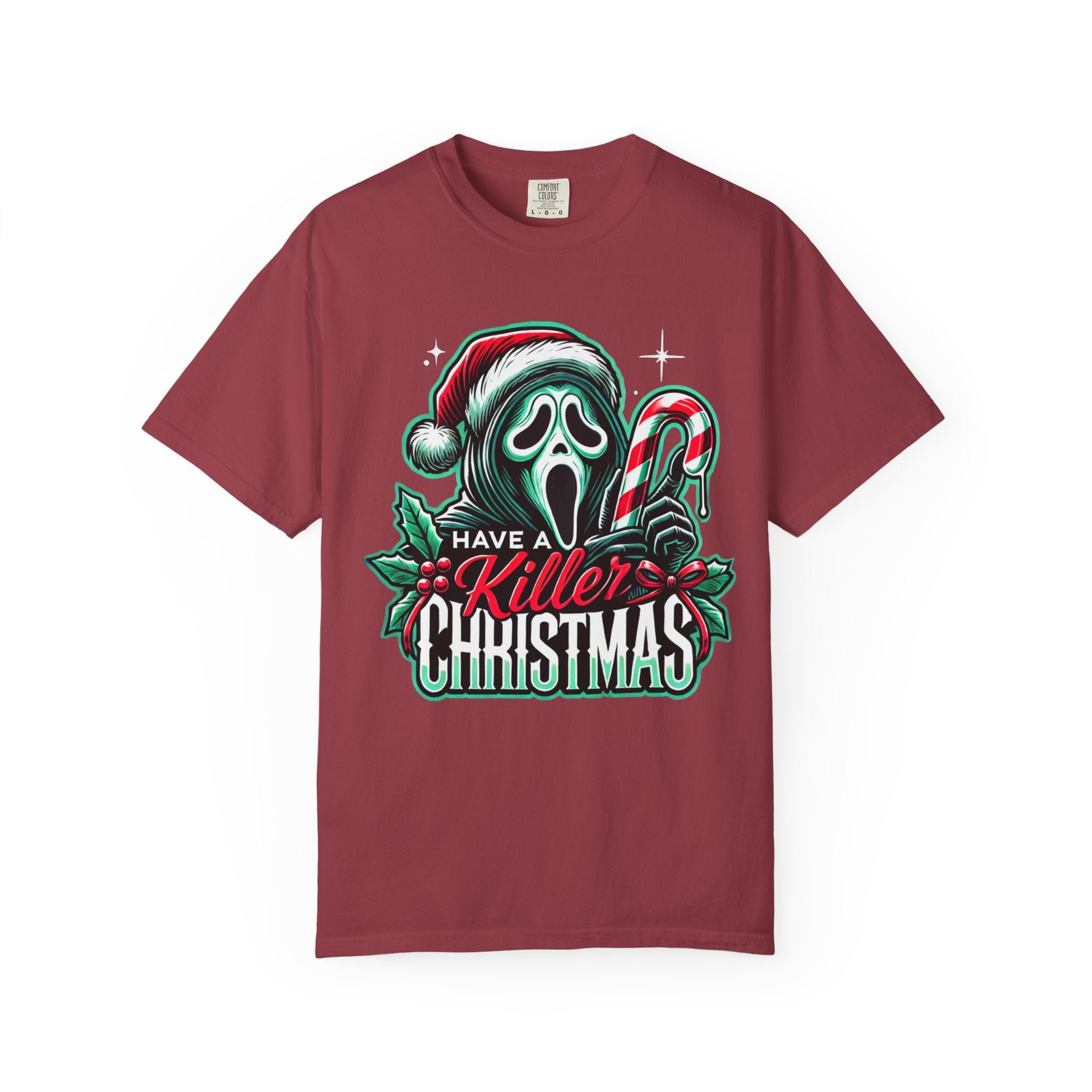 Have a Killer Christmas T-Shirt - Face Ghost Inspired Graphic Tee
