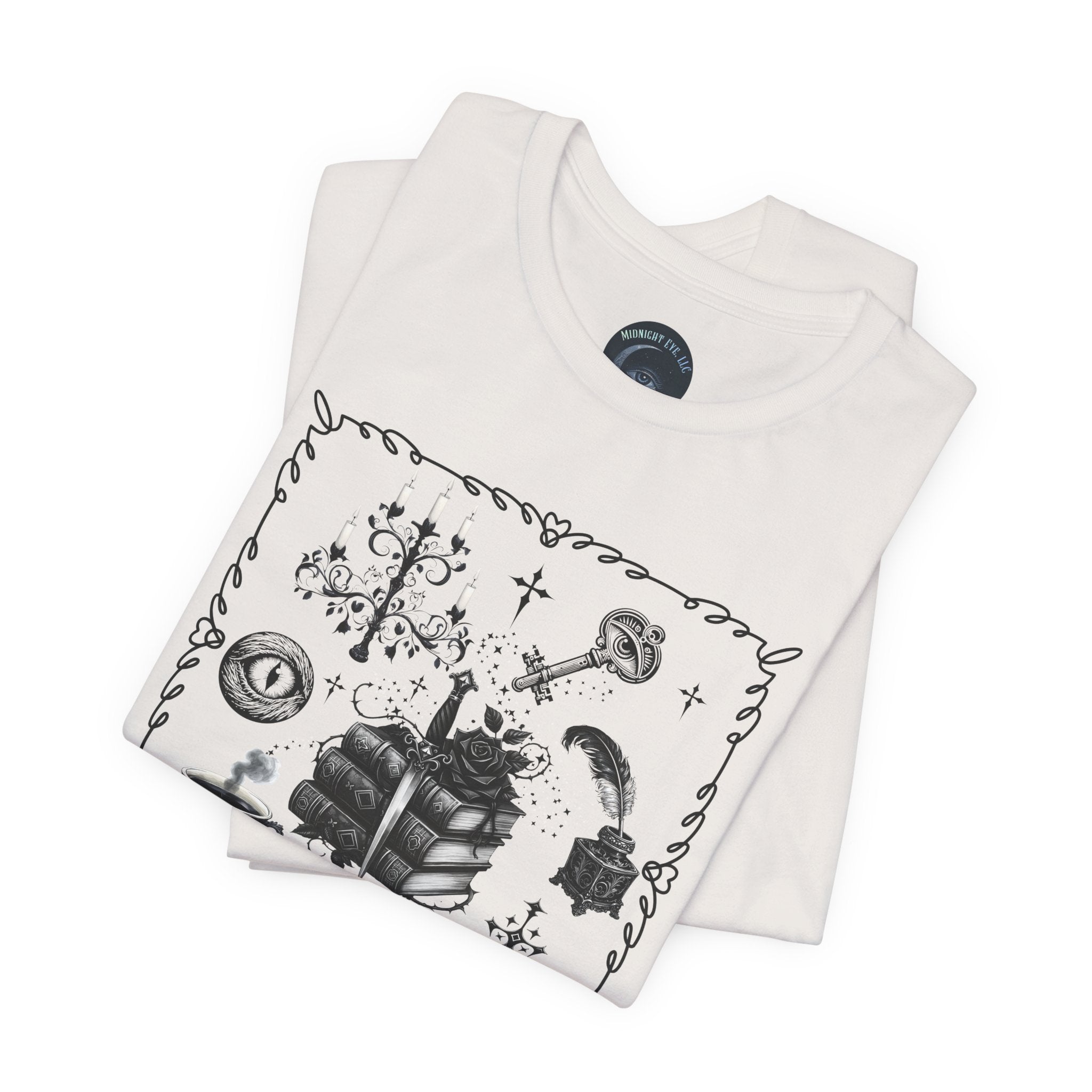 Mystic Reading Tee - Graphic T-Shirt for Book Lovers