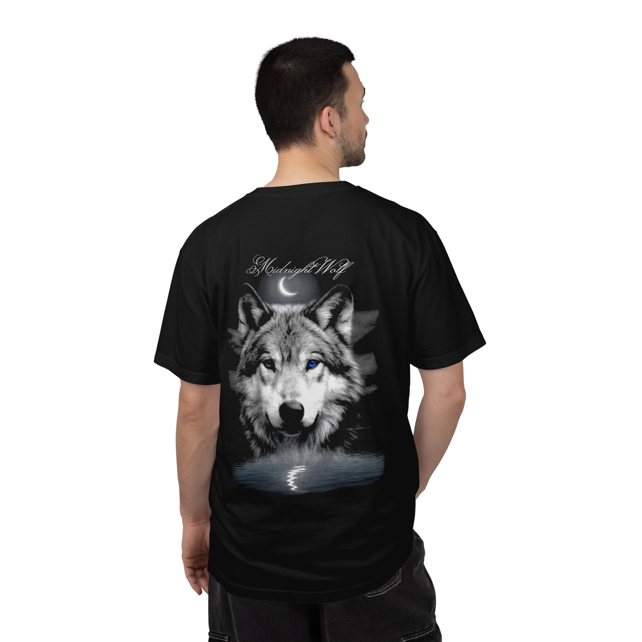 In My Feral Era Wolf T-Shirt — Mystical Moon Graphic Tee - Wolf Animal Lovers Tee - Midnight Eye, LLC
