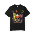 Halloween Cocktail T-Shirt — Spooky Drinks, Cute Bats & Pumpkins