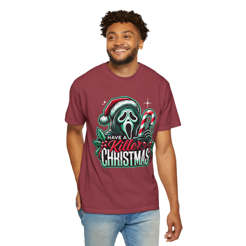 Have a Killer Christmas T-Shirt - Face Ghost Inspired Graphic Tee