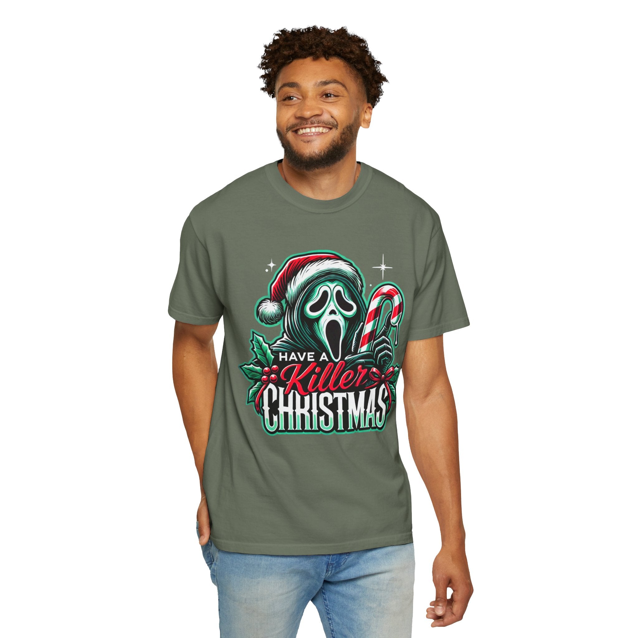 Have a Killer Christmas T-Shirt - Face Ghost Inspired Graphic Tee