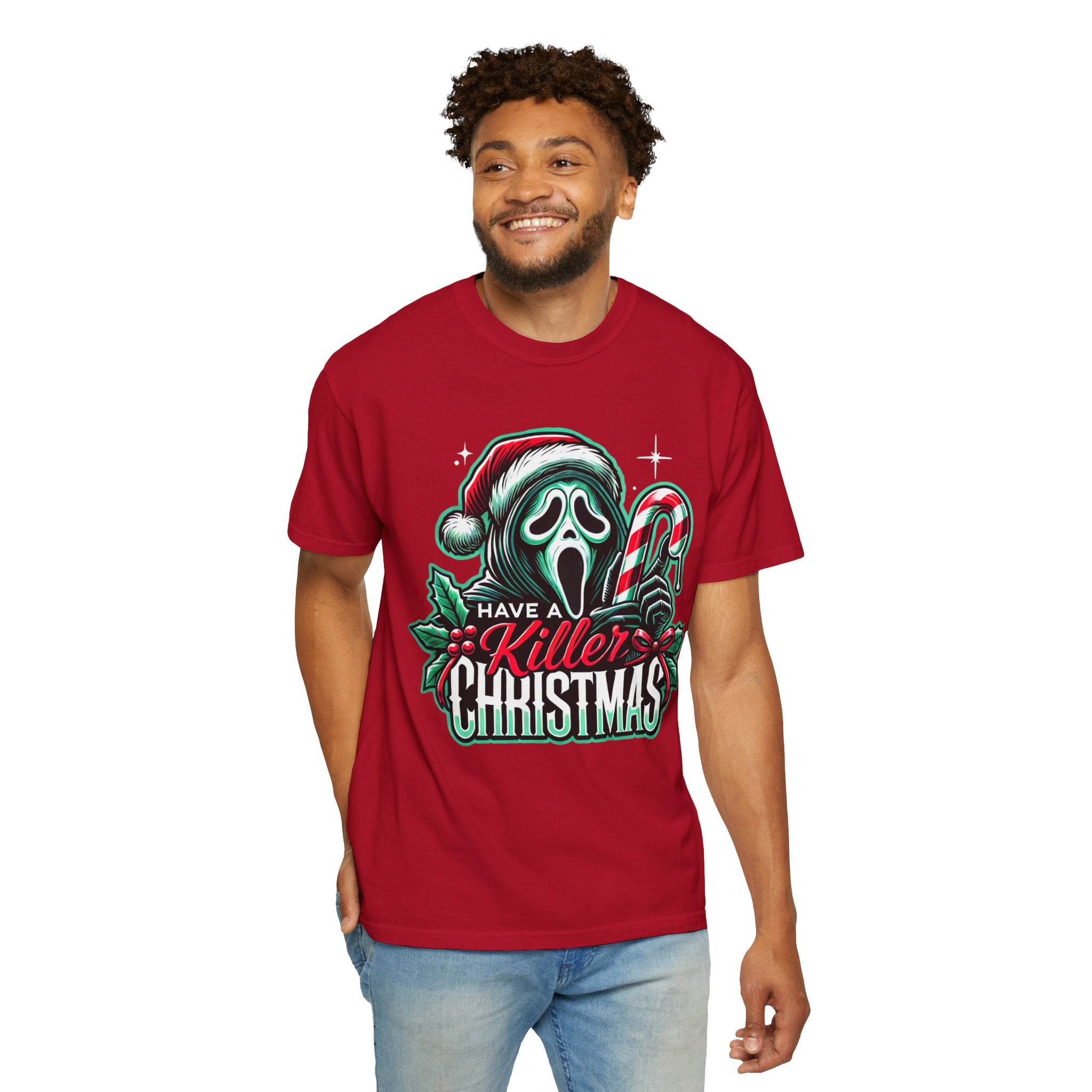 Have a Killer Christmas T-Shirt - Face Ghost Inspired Graphic Tee