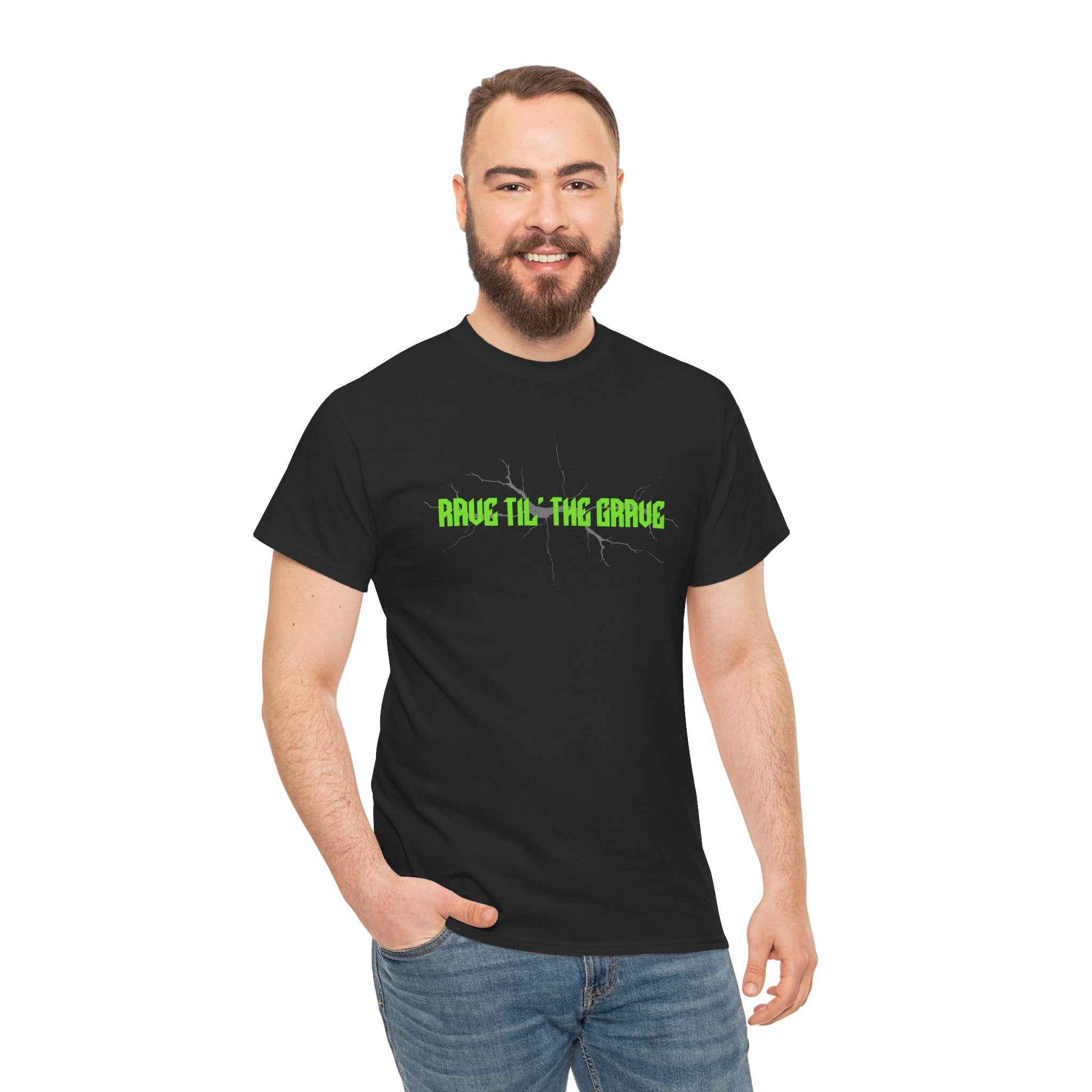 Zombie Apocalypse Tee — Horror Halloween Graphic T-Shirt - Raver T-Shirt - Midnight Eye, LLC