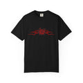 Winged-Eye Graphic Tee — Third Eye Rock Band Shirt - Streetwear Tee - Gothic Red Rose T-Shirt. Midnight Eye, LLC