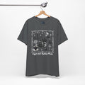 Reading, Coffee & Books T-Shirt — Cozy Gothic Booklover Tee. Midnight Eye, LLC.