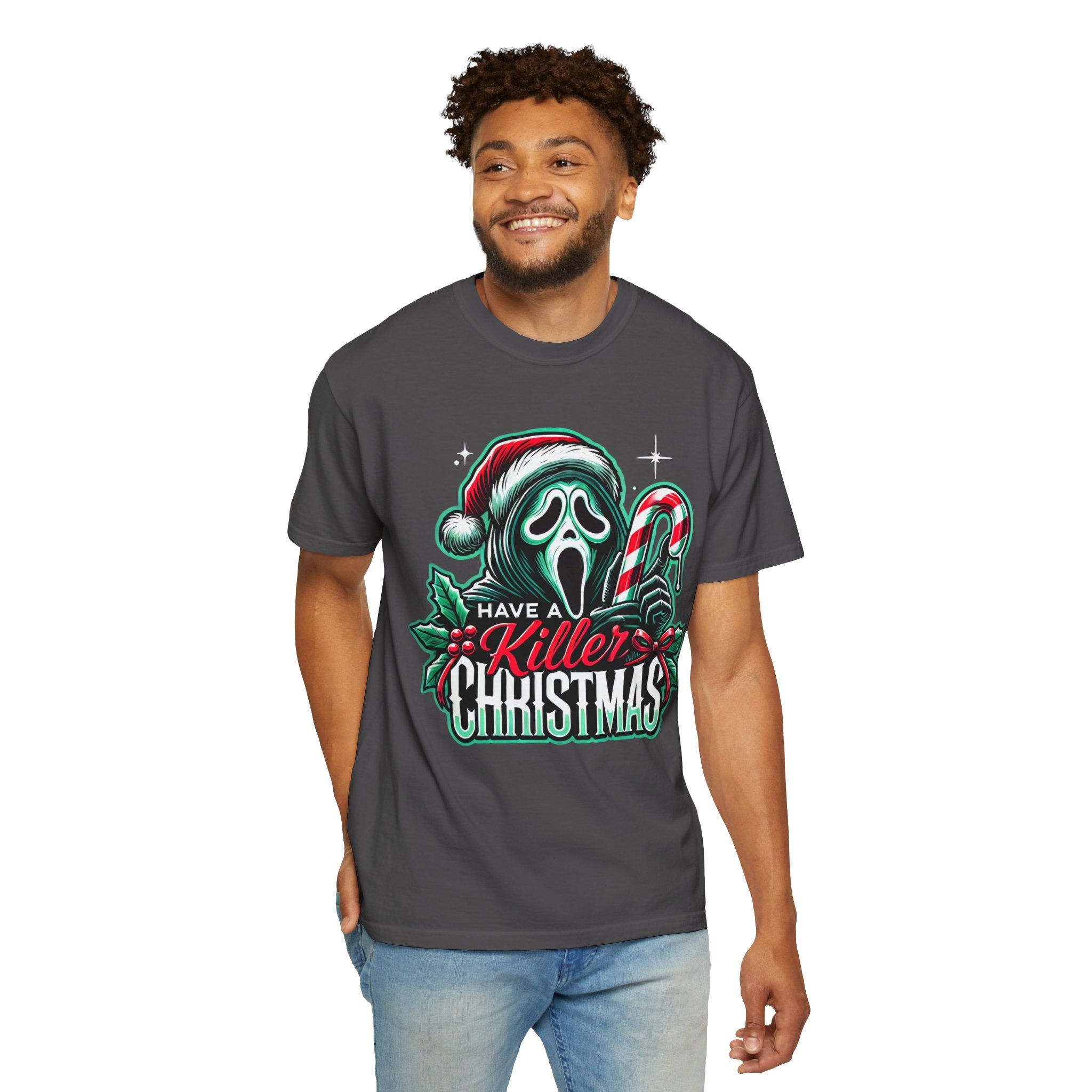 Have a Killer Christmas T-Shirt - Face Ghost Inspired Graphic Tee