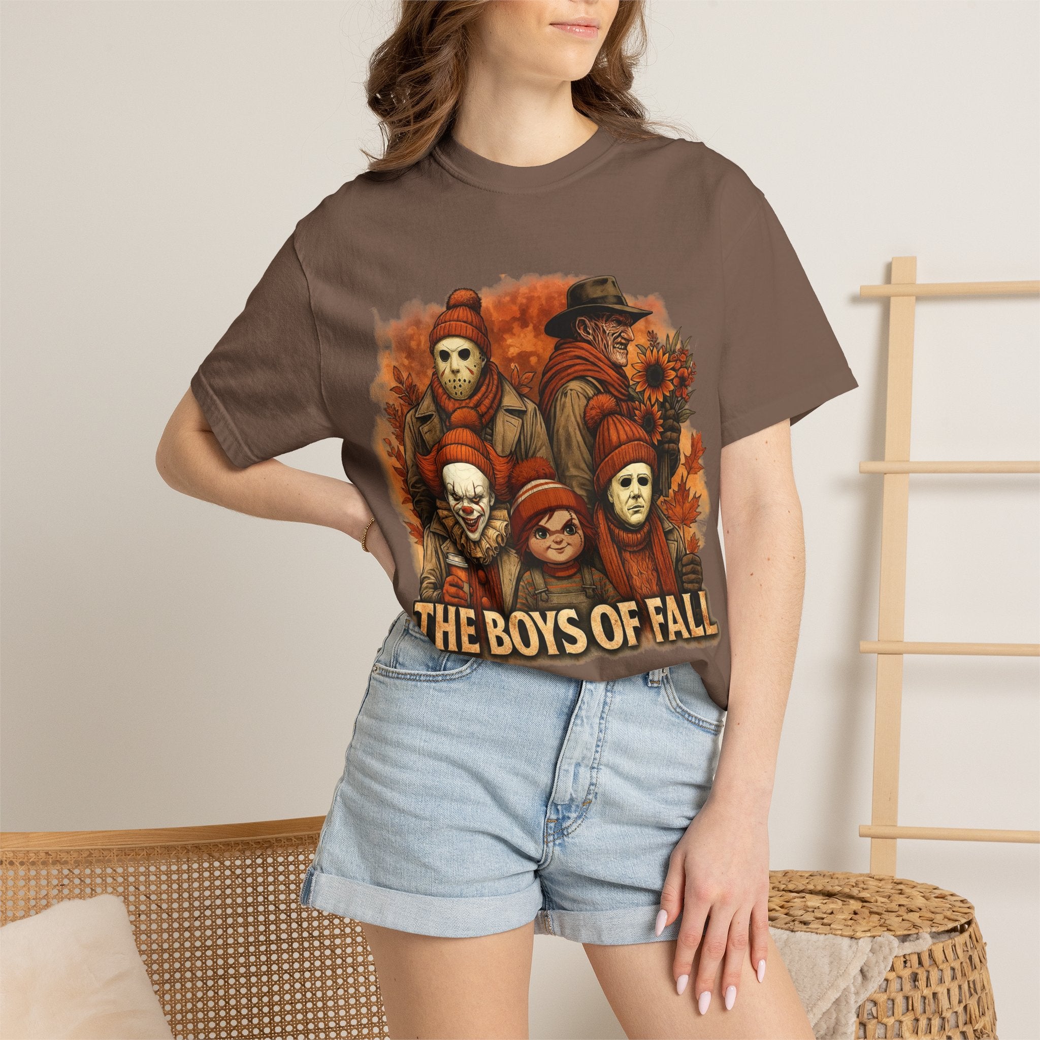 T-Shirt – The Boys of Fall Horror Graphic Tee - Scary Movie Inspired T-Shirt. Midnight Eye, LLC