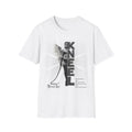 Angel Graphic T-Shirt — Gothic Angel Illustration & Script Quote - Vintage Tee - BDSM T-Shirt - Midnight Eye, LLC