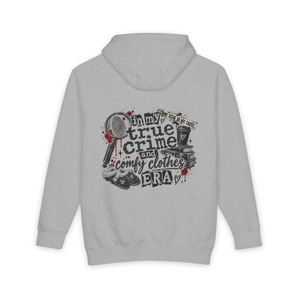 True Crime Hoodie — “True Crime Junkie” Cozy Pullover. True Crime and Comfy Clothes