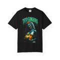 Dead Gorgeous T-Shirt — Gothic Zombie Floral Tee. Midnight Eye, LLC.