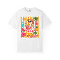 Silly Goose & Flamingo Tropical Beach Tee — Summer Vacation Shirt - Midnight Eye, LLC
