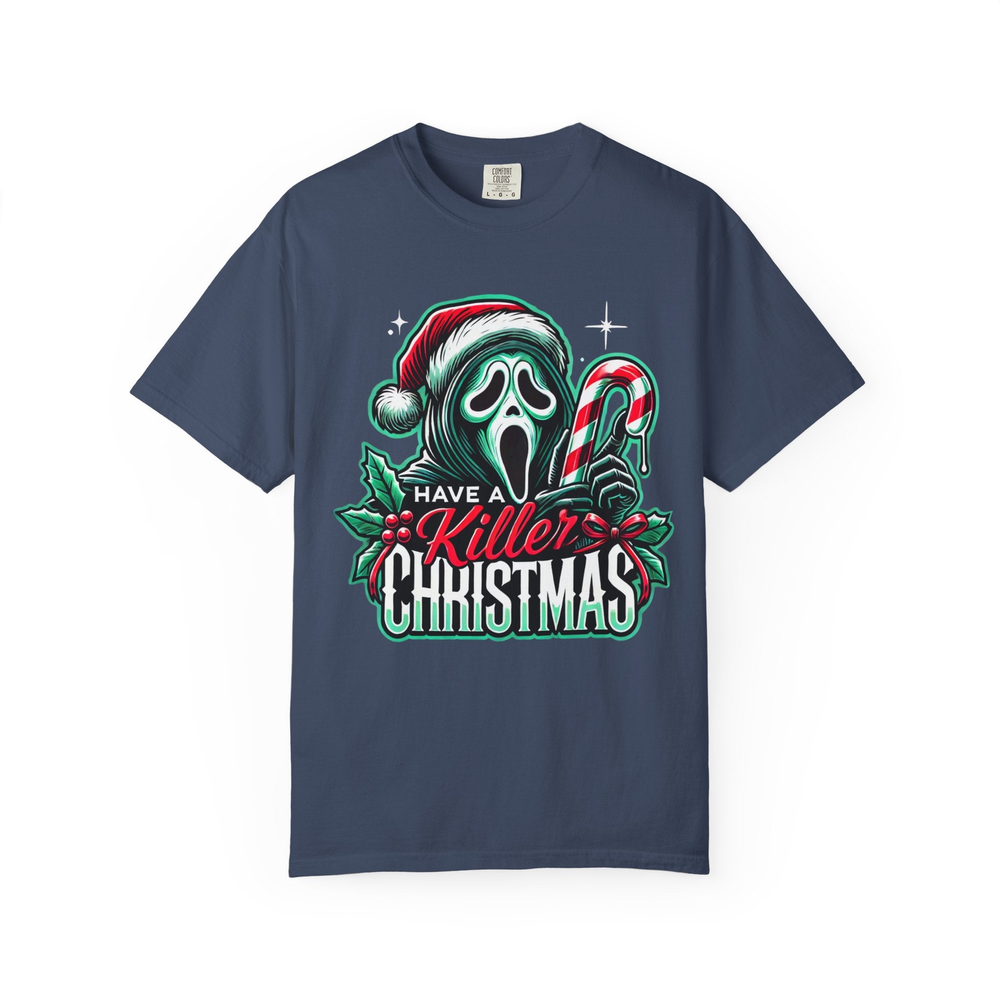 Have a Killer Christmas T-Shirt - Face Ghost Inspired Graphic Tee