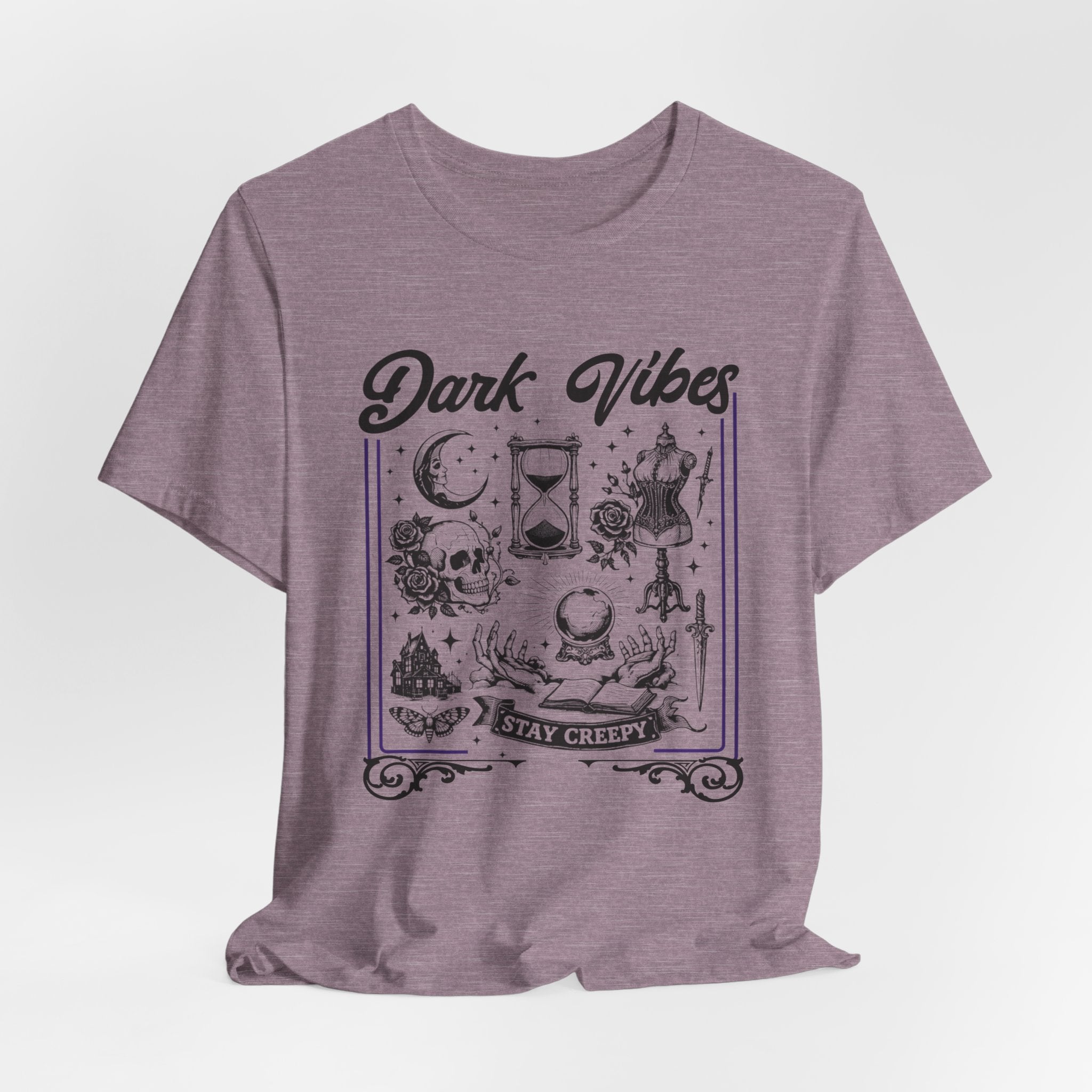 Whimsy Goth— Dark Aesthetic - Gothic Graphic T-Shirt - Goth Collage Tee - Midnight Eye, LLC