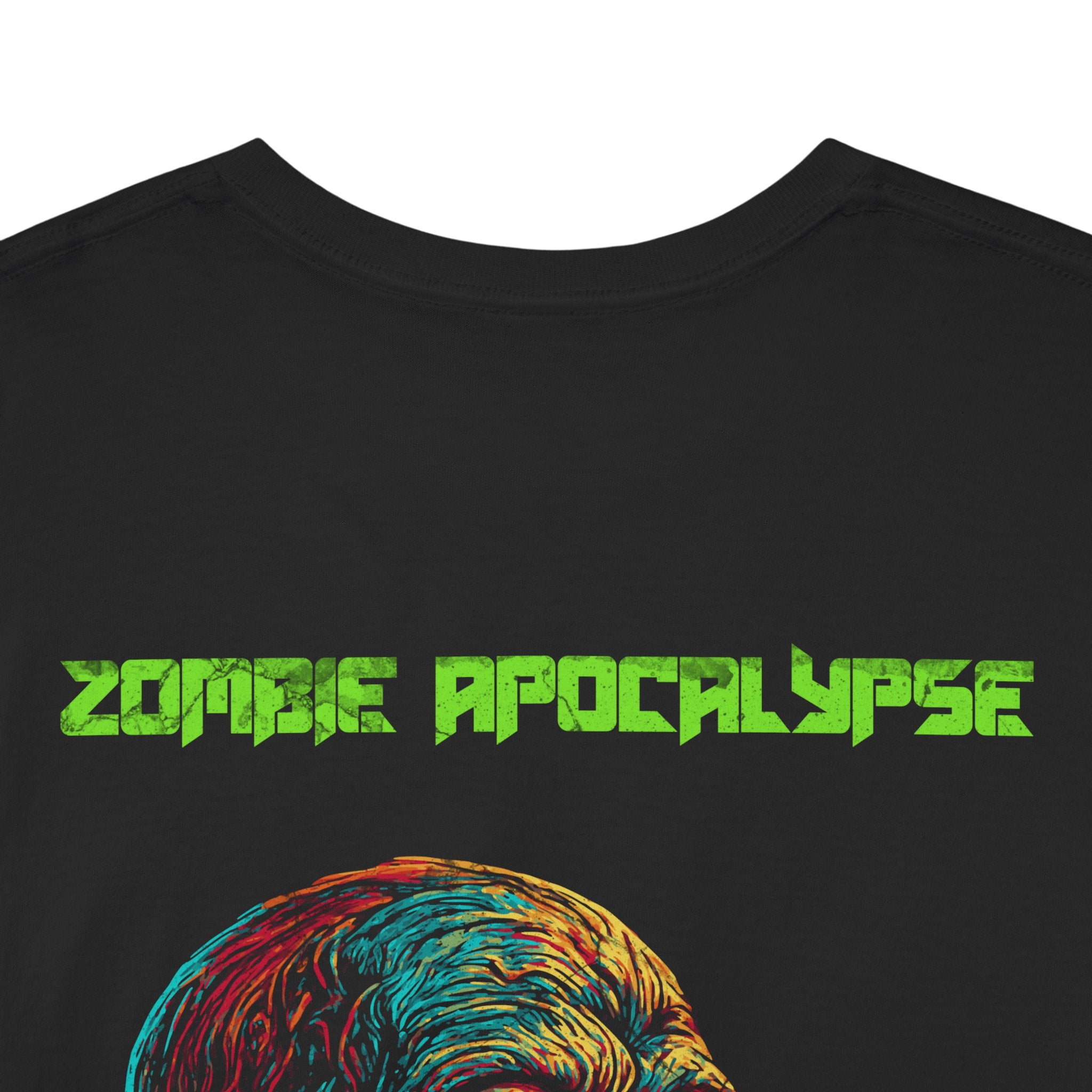 Zombie Apocalypse Tee — Horror Halloween Graphic T-Shirt - Raver T-Shirt - Midnight Eye, LLC