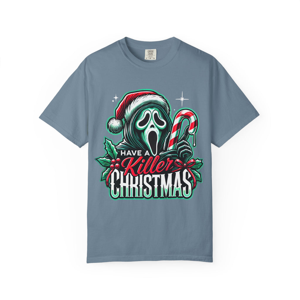 Vintage Santa "Believe in the Magic of Christmas" - Dark Aesthetic Holiday Tee. Midnight Eye, LLC
