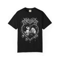 Goth Metal Vampire and Thorn Heart Graphic T‑Shirt  - Alternative Tee
