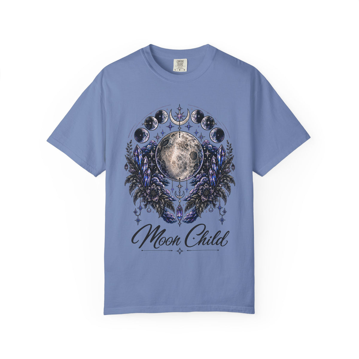 Moon Child T-Shirt — Phases of the Moon Graphic Tee
