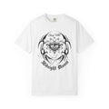 Lotus Eye Graphic T-Shirt — Cybergoth / Cyberpunk Floral Tee. Midnight Eye, LLC