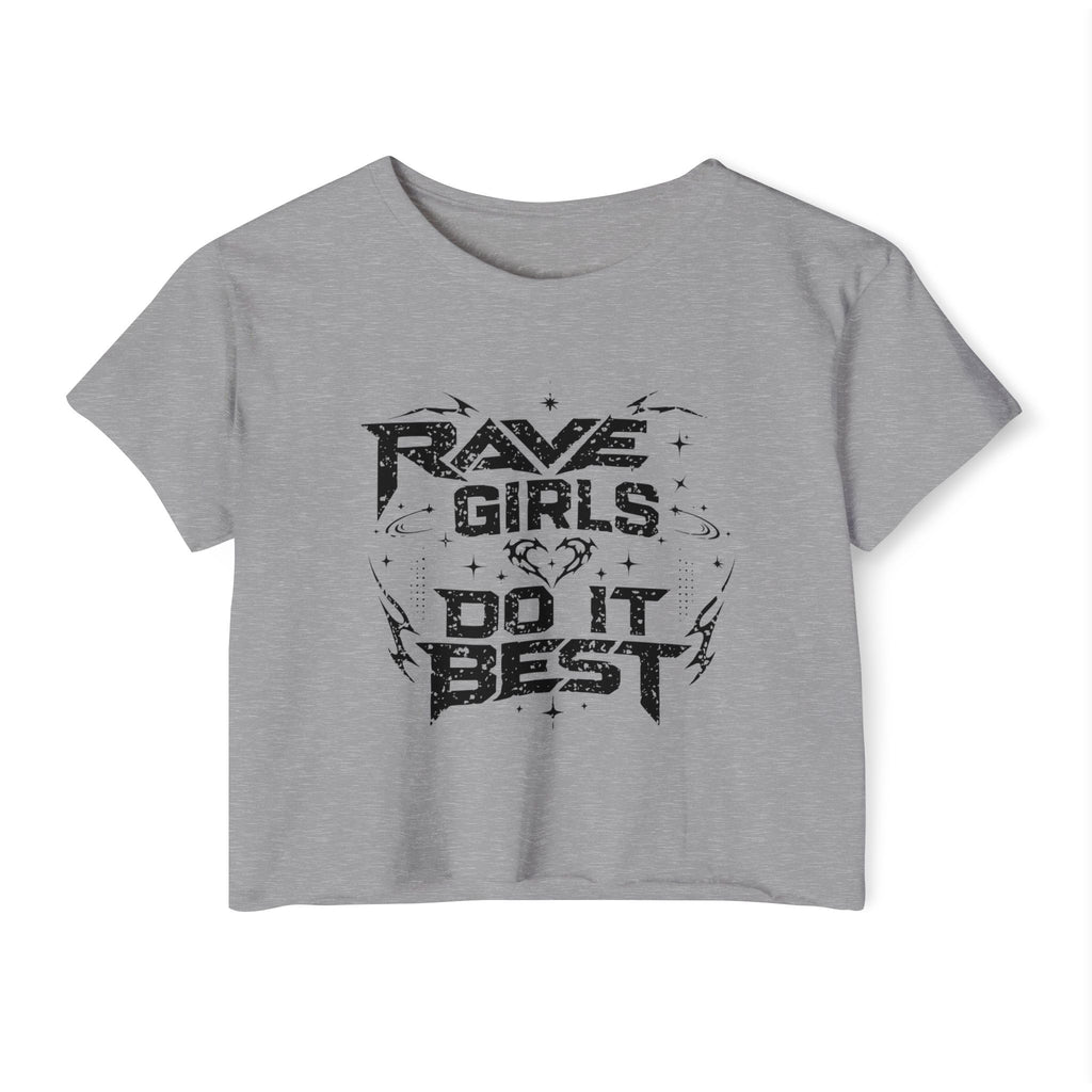 Raver Tee - EDM T-Shirt — “Rave Girls Do It Best” Vintage Distressed Festival T‑Shirt - Midnight Eye, LLC
