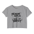 Raver Tee - EDM T-Shirt — “Rave Girls Do It Best” Vintage Distressed Festival T‑Shirt - Midnight Eye, LLC