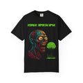 Zombie Apocalypse T-Shirt — 'Rave Til The Grave' Graphic Tee - Horror Halloween T-Shirt - Raver Tee - Midnight Eye, LLC