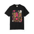 Mama Floral Graphic T-Shirt — Retro Checkerboard Mom Tee. Midnight Eye, LLC