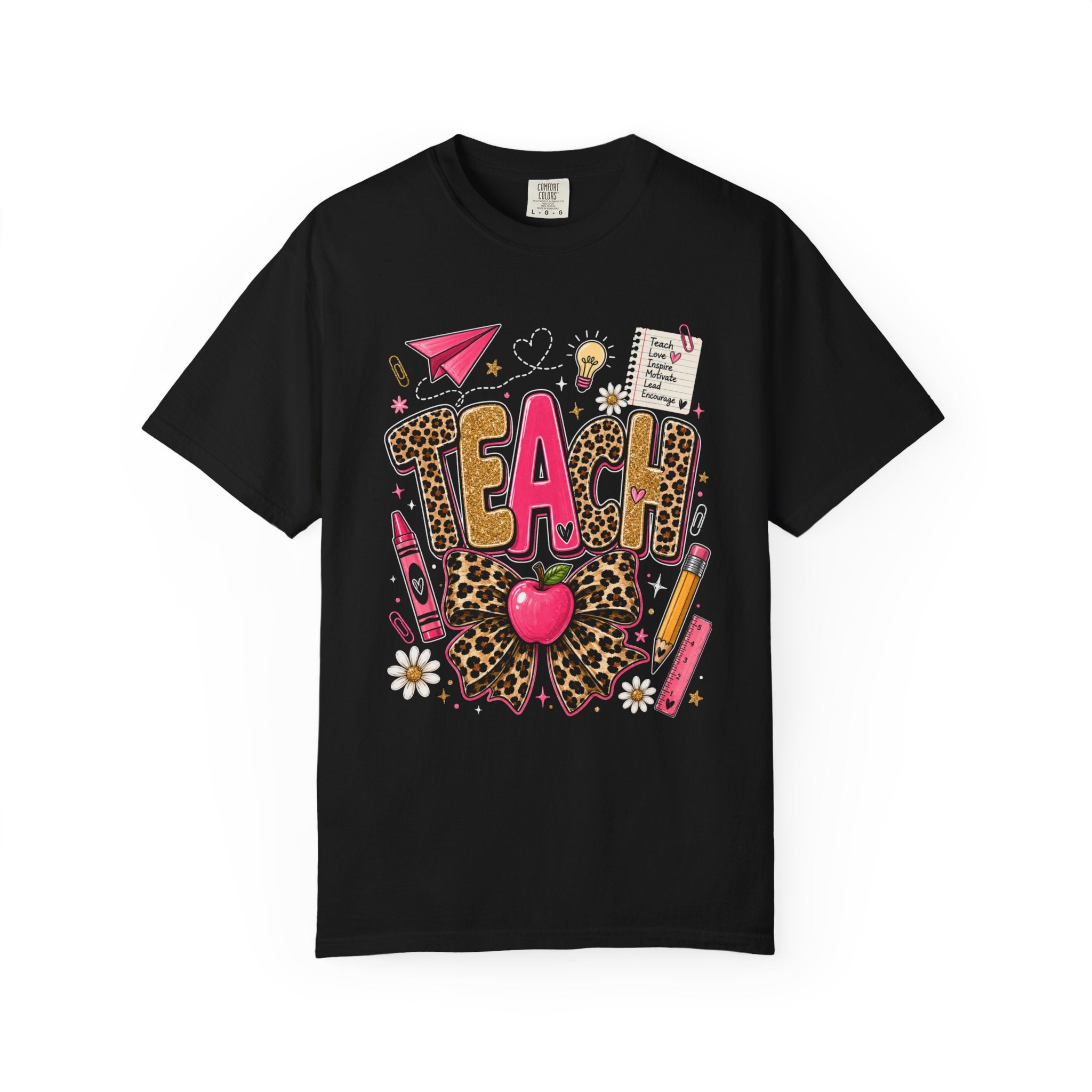 Mama Floral Graphic T-Shirt — Retro Checkerboard Mom Tee. Midnight Eye, LLC