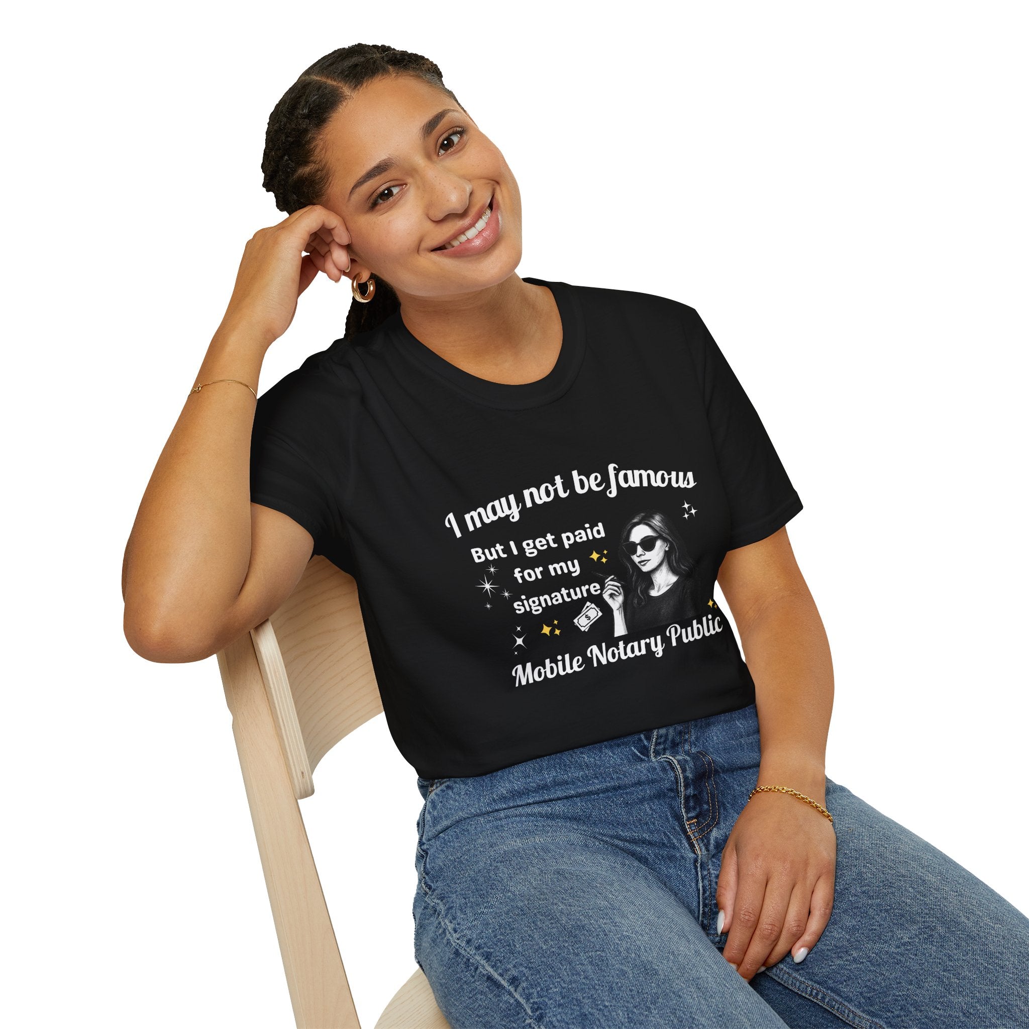 Mobile Notary Public - Funny T-Shirt