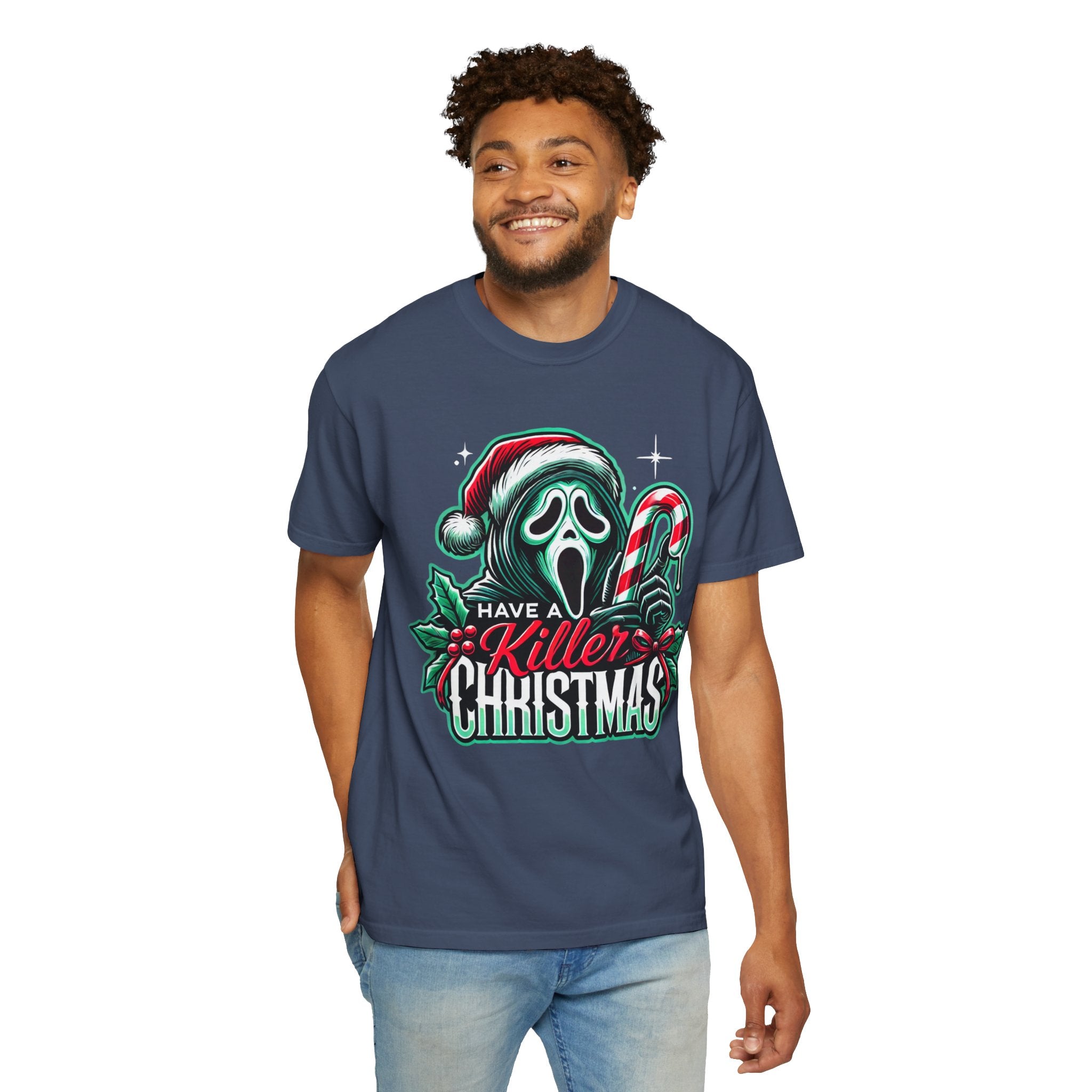 Have a Killer Christmas T-Shirt - Face Ghost Inspired Graphic Tee