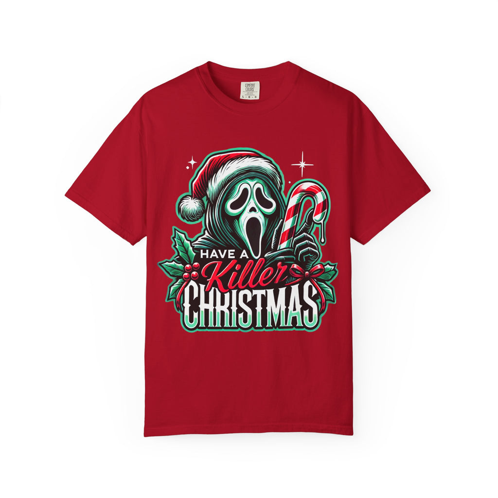 Vintage Santa "Believe in the Magic of Christmas" - Dark Aesthetic Holiday Tee. Midnight Eye, LLC