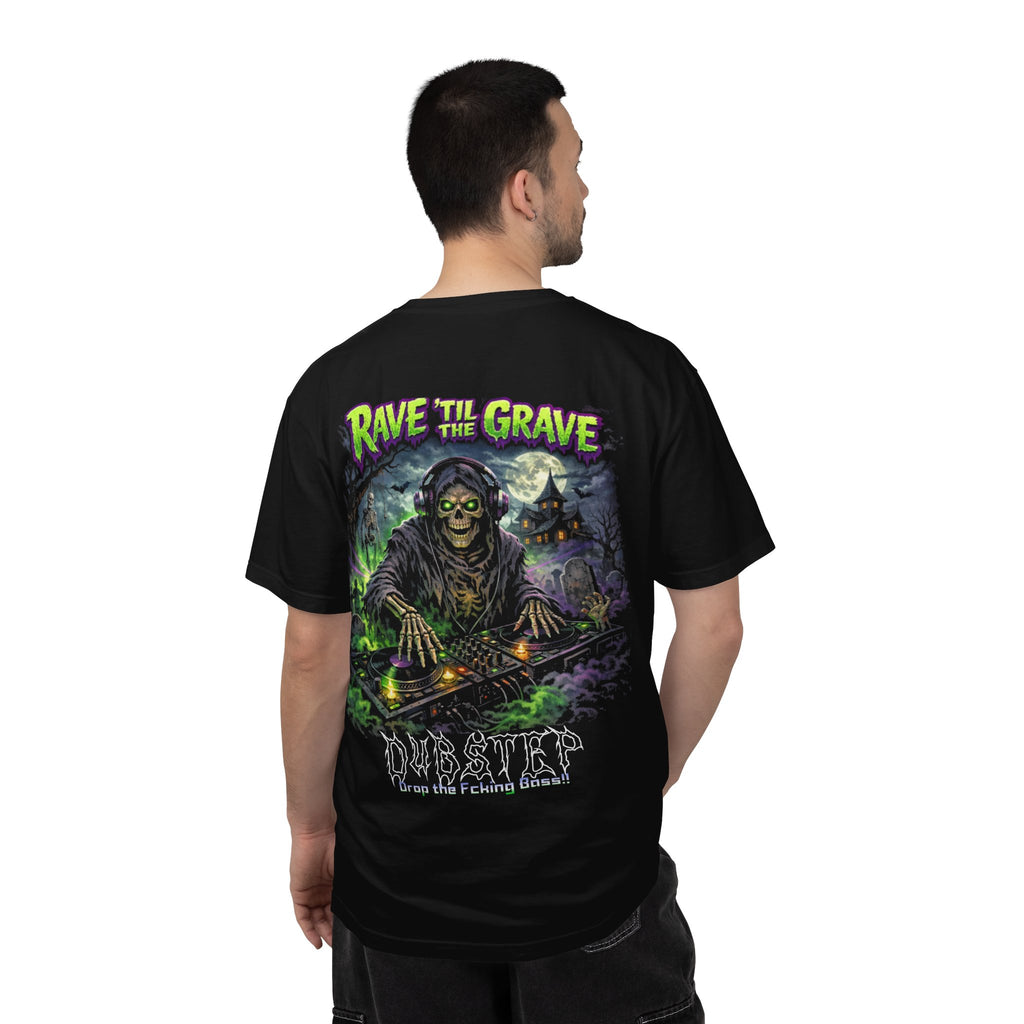 Rave Zombie Tee — Zombie Apocalypse Graphic T-Shirt - Dubstep T-Shirt - Heavy Bass Tee - Basshead T-Shirt - Midnight Eye, LLC