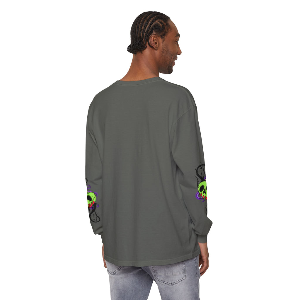 Villains Do It Better Long Sleeve Tee - Halloween Villains Graphic T-Shirt. Midnight Eye, LLC
