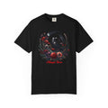 Moon Raven Floral T-Shirt — "Midnight Bloom" Graphic Tee - Mystical Moon Tee - Dark Aesthetic T-Shirt - Midnight Eye, LLC