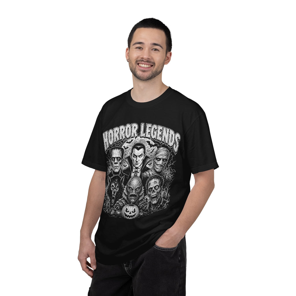 Horror Legends T-Shirt — Vintage Classic Monsters Graphic Tee. Midnight Eye, LLC