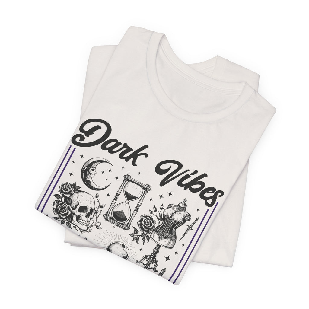 Whimsy Goth— Dark Aesthetic - Gothic Graphic T-Shirt -  Goth Collage Tee. Midnight Eye, LLC.
