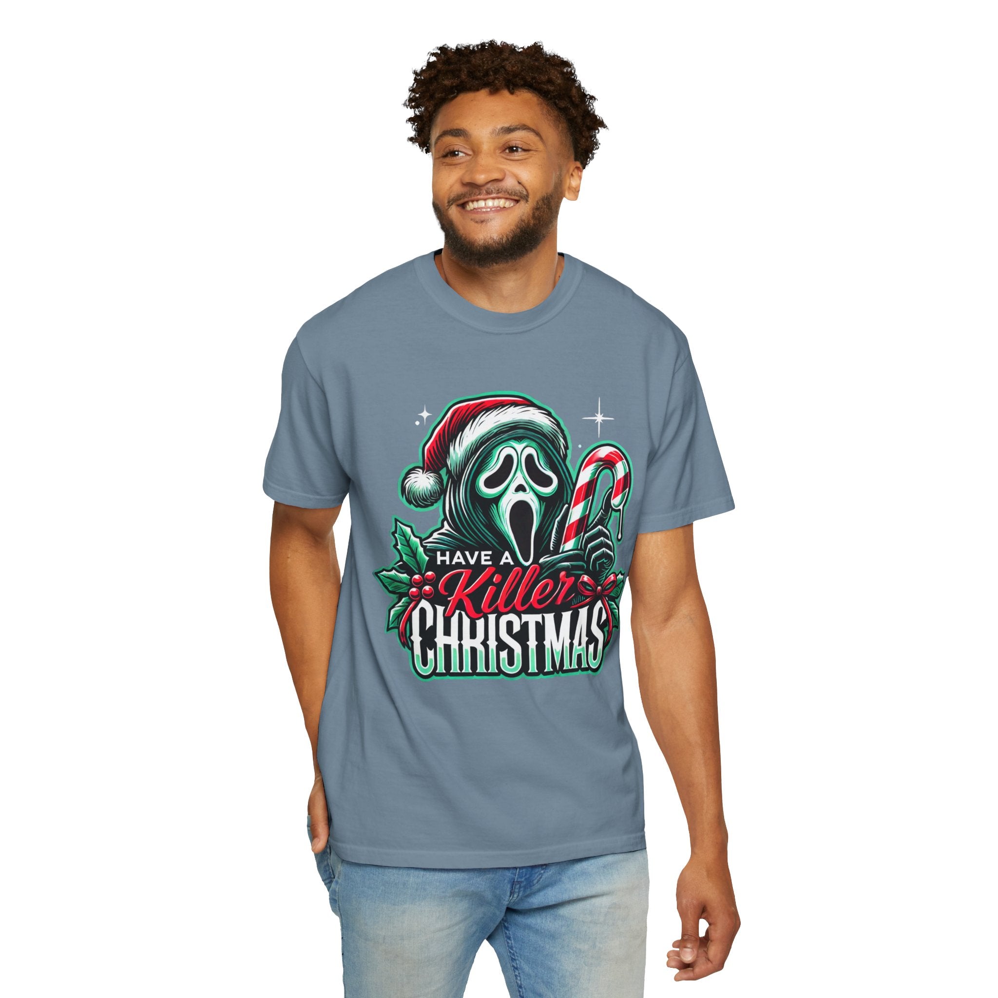 Have a Killer Christmas T-Shirt - Face Ghost Inspired Graphic Tee