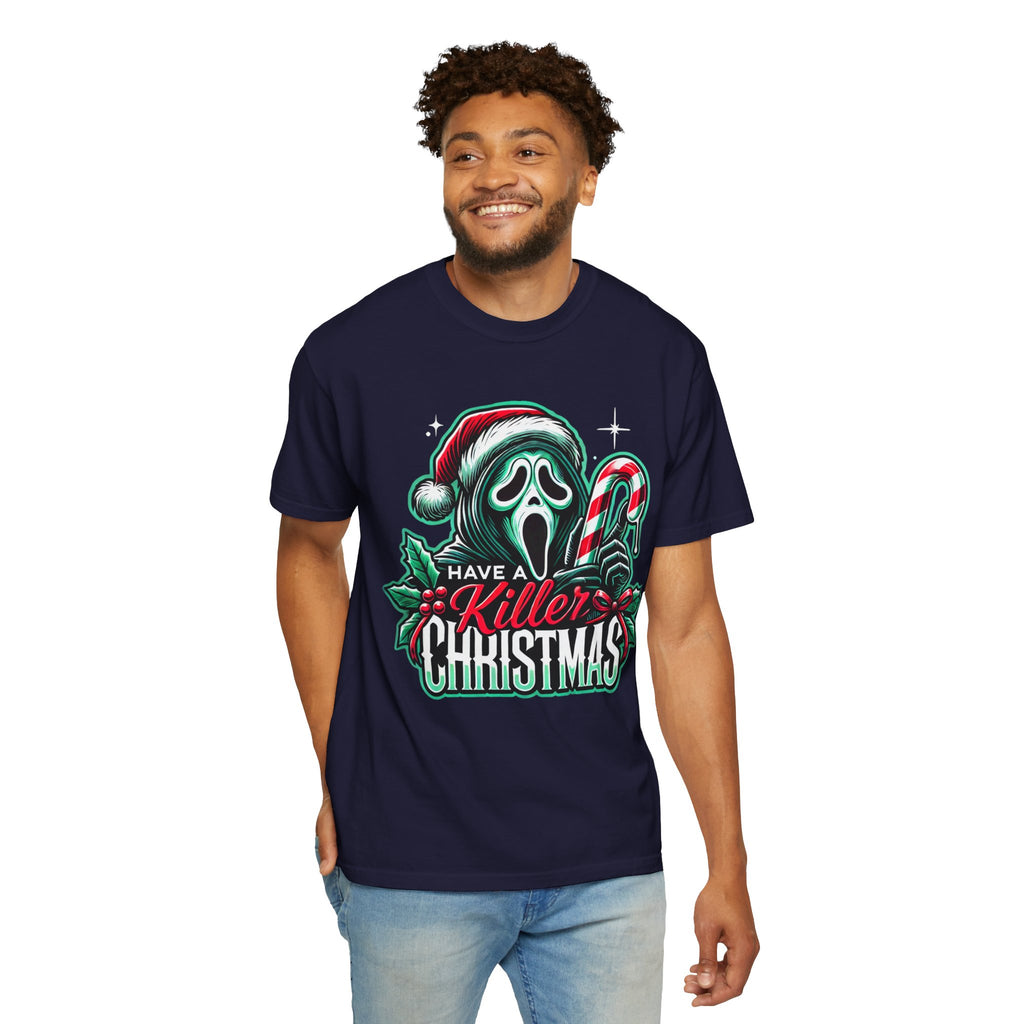 Have a Killer Christmas T-Shirt - Face Ghost Inspired Graphic Tee