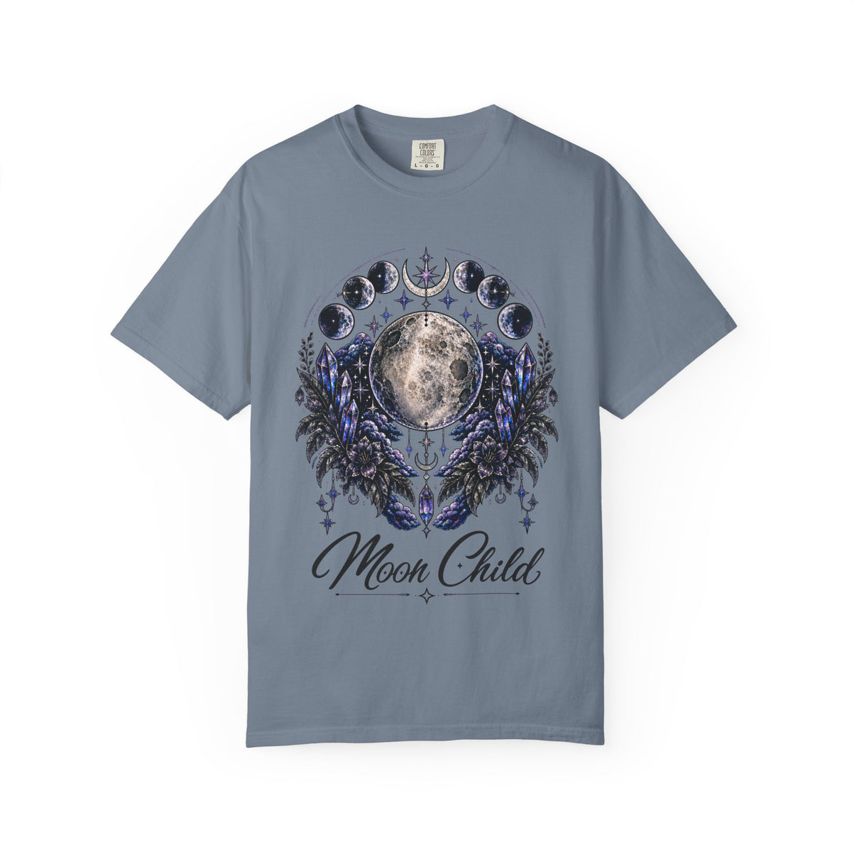 Moon Child T-Shirt — Phases of the Moon Graphic Tee