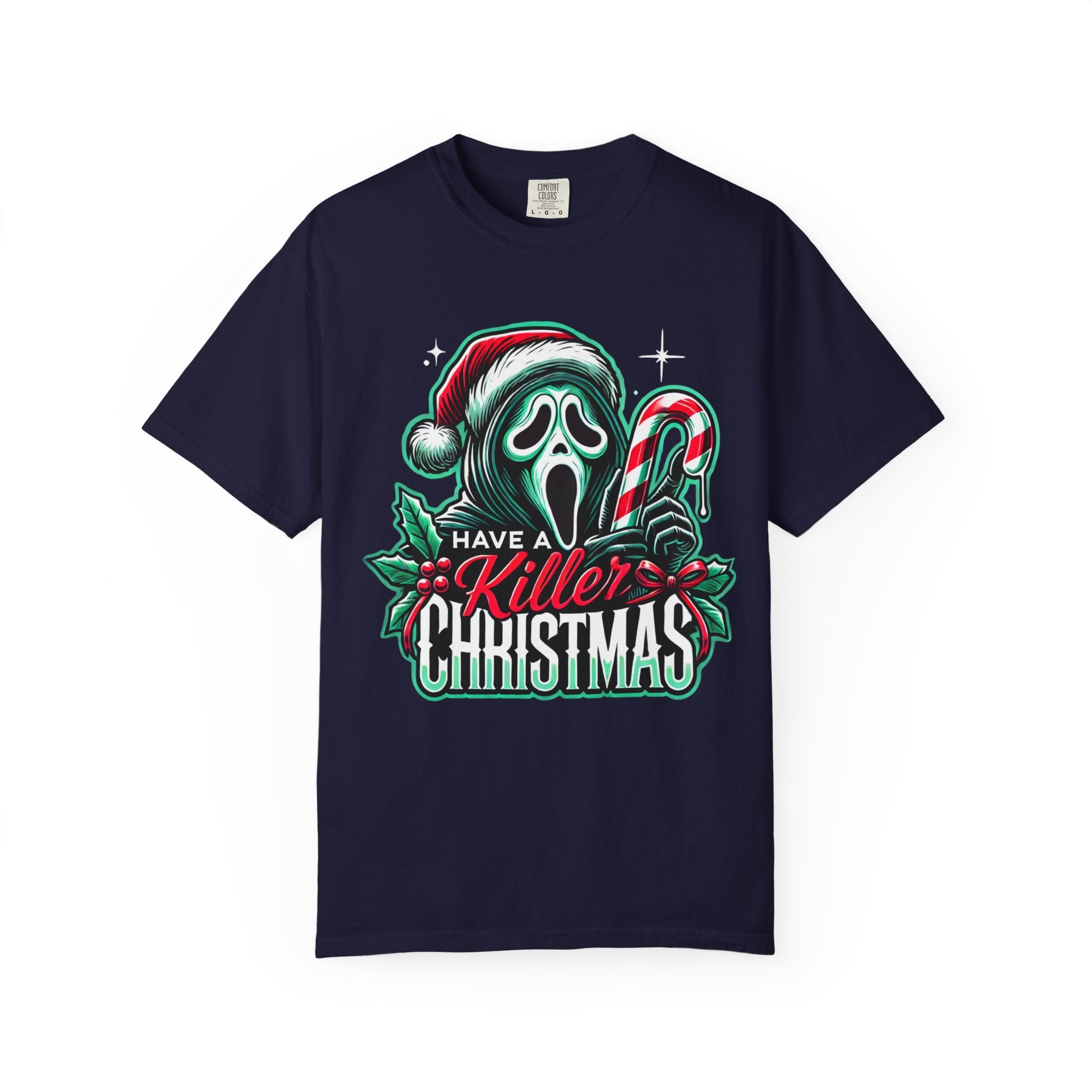 Have a Killer Christmas T-Shirt - Face Ghost Inspired Graphic Tee