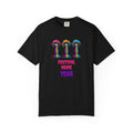 Personalized Rave Mushroom T-Shirt – Festival Tee. Enter Text and Year of Your Festival - Midnight Eye, LLC