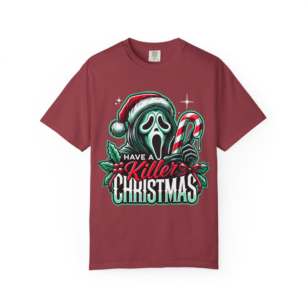 Vintage Santa "Believe in the Magic of Christmas" - Dark Aesthetic Holiday Tee. Midnight Eye, LLC