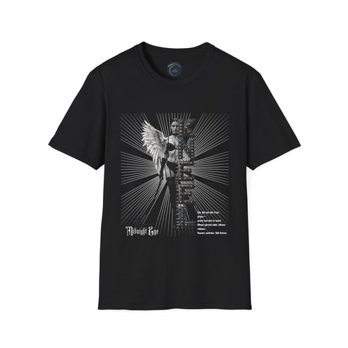 Angel Wings Graphic T-Shirt — Vintage Tee - Midnight Eye, LLC