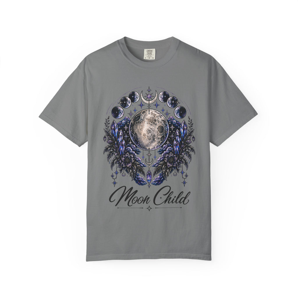 Moon Child T-Shirt — Phases of the Moon Graphic Tee