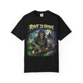 Rave Zombie Graphic T-Shirt — Gothic DJ Skeleton Halloween Tee. Midnight Eye, LLC