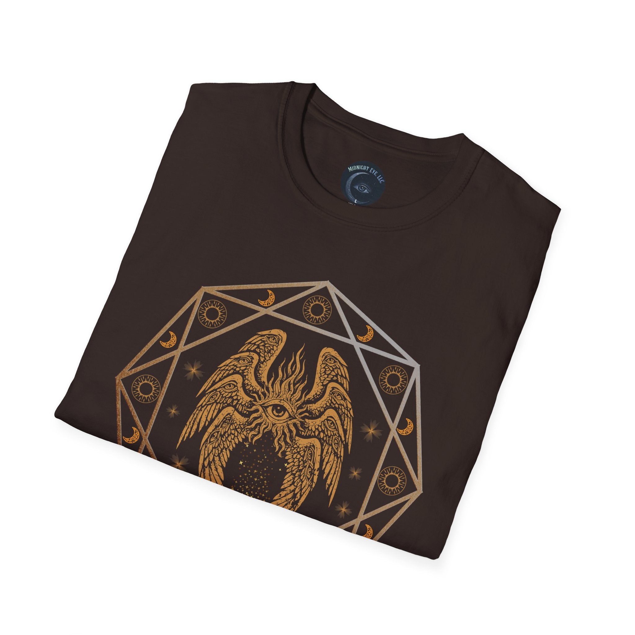 Mystical Eye T-Shirt - Winged - Eye Third Eye Tee - Gothic T-Shirt - Midnight Eye, LLC