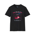 Retro Cyberpunk T-Shirt — "Beauty That Bites Back" Black Lips Tee - Goth Vintage T-Shirt - Dark Aesthetic Tee - Midnight Eye, LLC