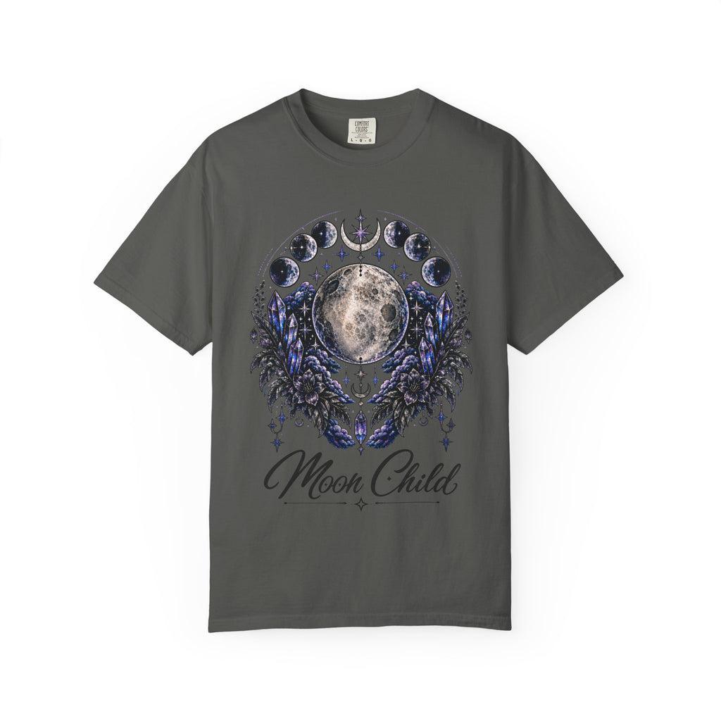 Moon Child T-Shirt — Phases of the Moon Graphic Tee