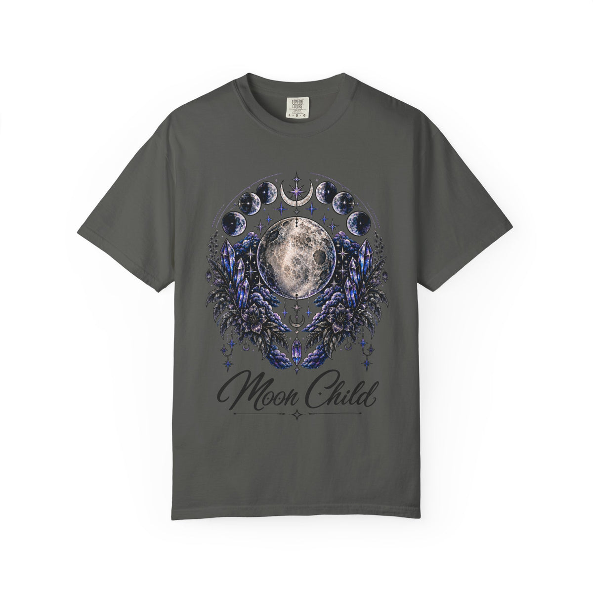 Moon Child T-Shirt — Phases of the Moon Graphic Tee